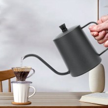 304不锈钢咖啡手冲壶咖啡壶 600ml手冲壶定制公司广告礼品