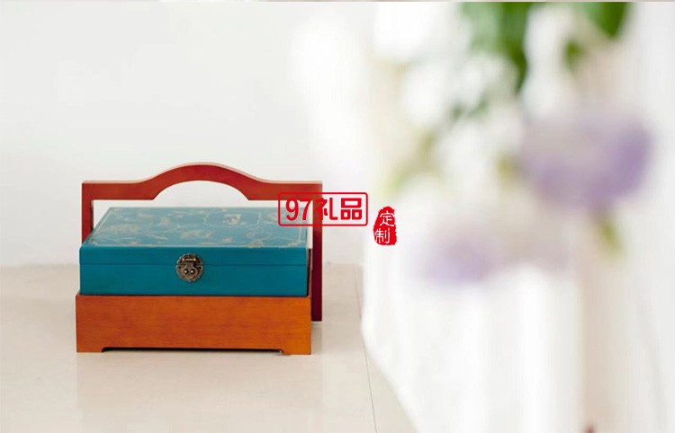 至尊礼 - 中式木盒文创中秋节日高档礼盒送客户礼品定制