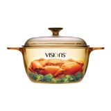晶彩透明锅耐高温玻璃锅明火直烧炖锅煲2.5L定制公司广告礼品