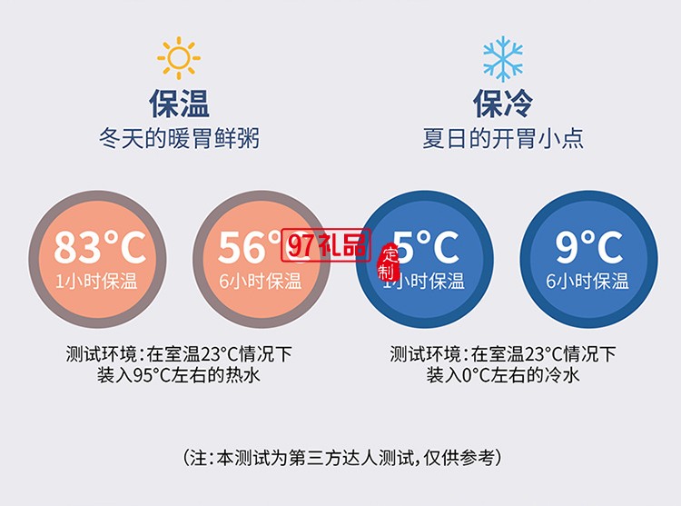 皓天不锈钢双层真空设计焖烧罐