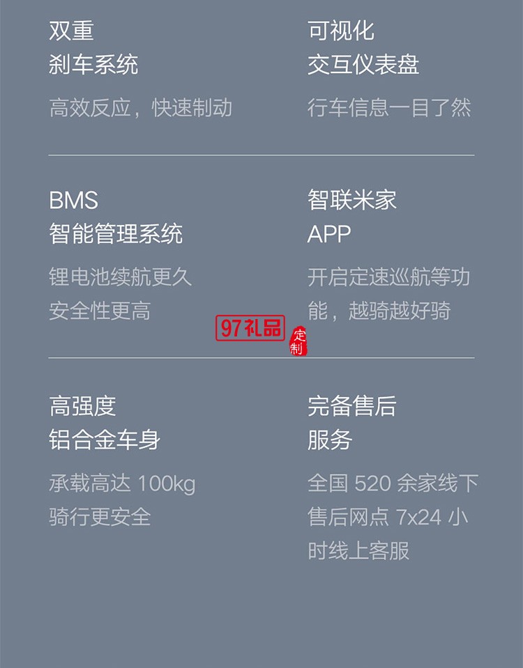 米家电动滑板车1S版成人学生折叠30公里两轮电动车定制公司广告礼品