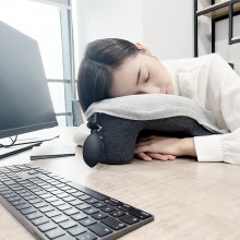 米乔人体工学午睡枕办公室趴着睡午休枕气动款定制公司广告礼品