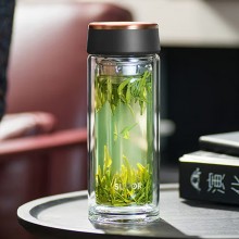 苏泊尔玻璃杯双层玻璃水杯泡茶杯KC38CM1定制公司广告礼品