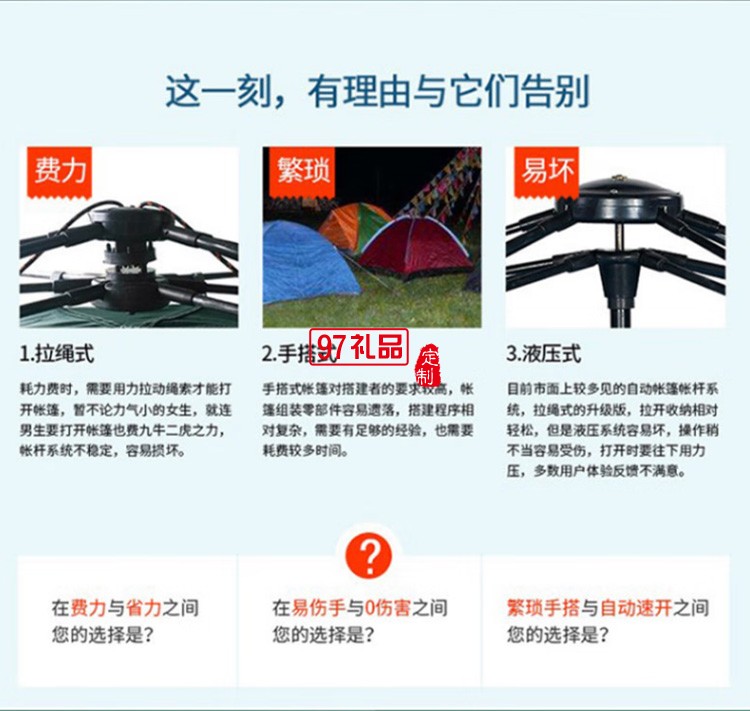  双人野营露营沙滩帐篷 产品型号：MKZ-003定制公司广告礼品