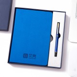 定制公司广告礼品笔记本金属签字笔两件套伴手礼可印logo