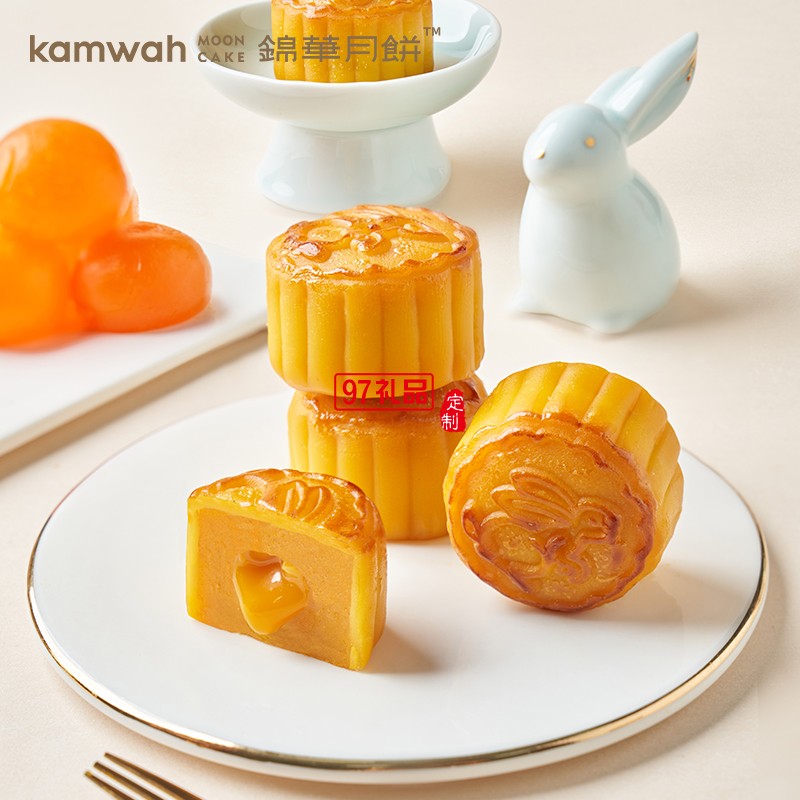 锦华经典流心奶黄月饼