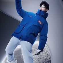波司登【太空系列】2023年冬新款蓄热保暖科技羽绒服中性B301436