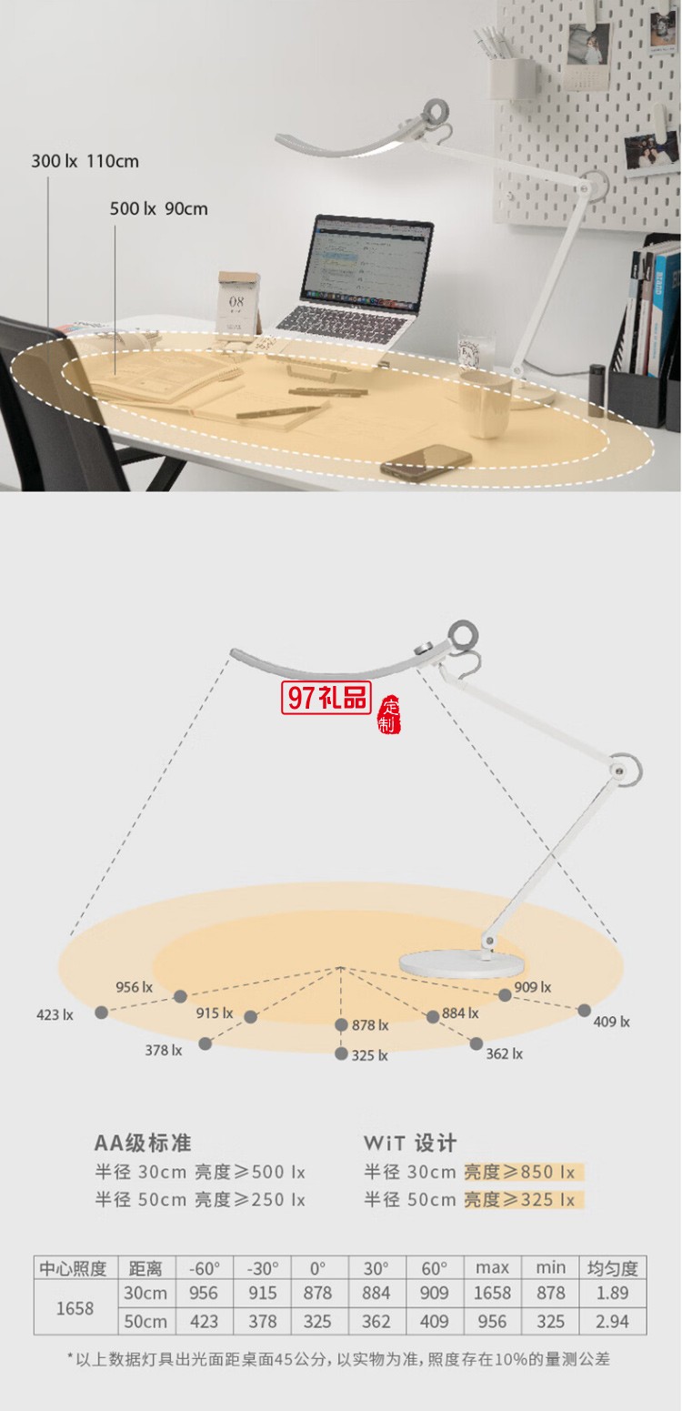 明基（BenQ） WiT触摸开关高端简约轻奢学生儿童客厅办公阅读学习l