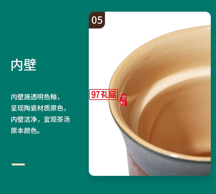 哲品 ZENS萃取·融4人茶具茶盘套装多人茶具套装一壶四杯整套功夫茶具