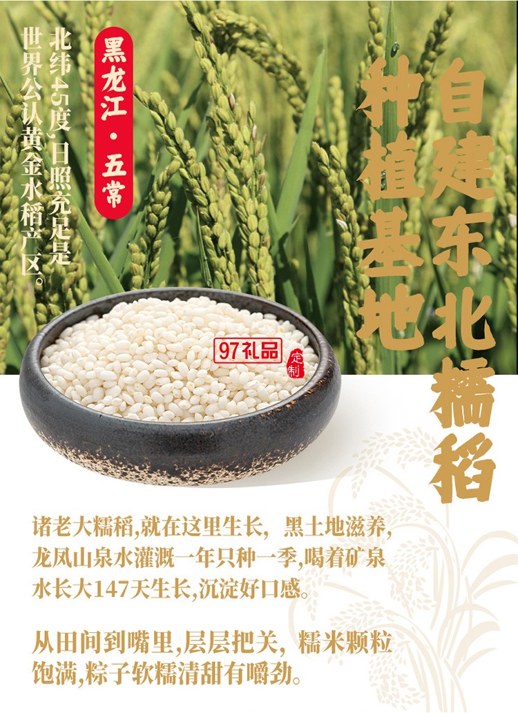 诸老大非遗系诸事谢意枕头粽礼盒1440g端午粽子礼盒
