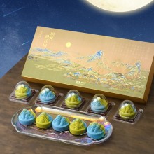 故宫 明月映江山中秋系列礼盒 月饼 礼盒 餐具故宫官方正品