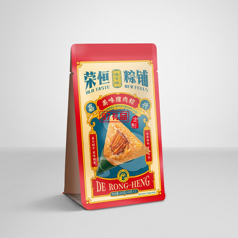 德荣恒 美味猪肉粽袋装140g