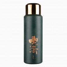 米索（MEIISEO） 焖茶杯保温泡茶杯闷泡茶水分离316不锈钢杯