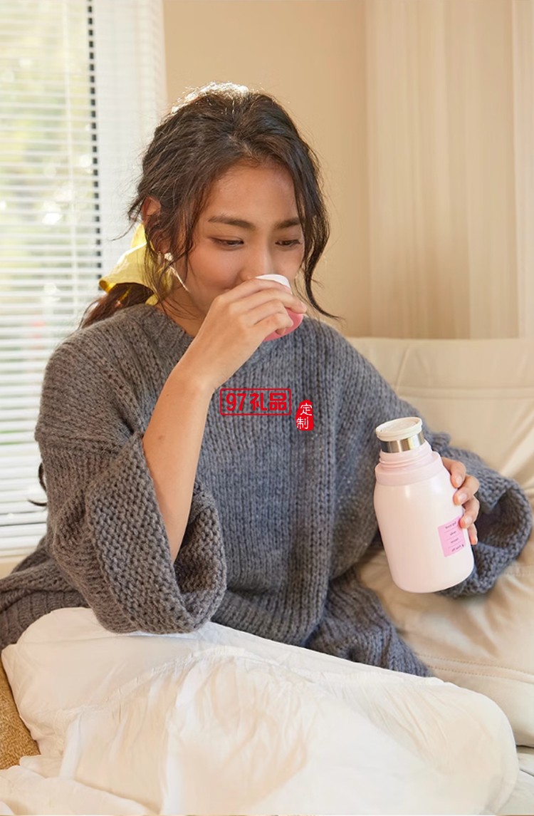 乐序rano咖啡保温杯女生高颜值小巧便携式随行水杯 