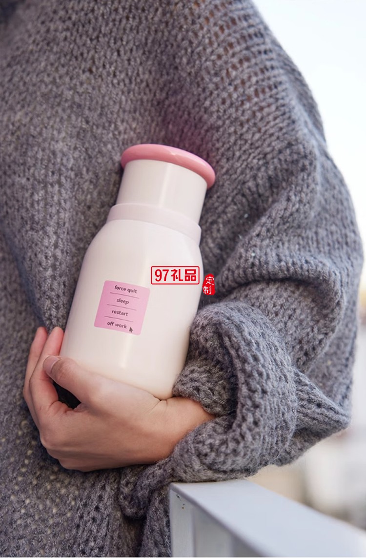 乐序rano咖啡保温杯女生高颜值小巧便携式随行水杯 