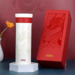 膳魔师男士纯钛保温杯大容量车载高档礼盒装商务送礼套装