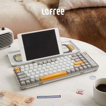 Lofree洛斐  机械电子多功能键盘灰色系列