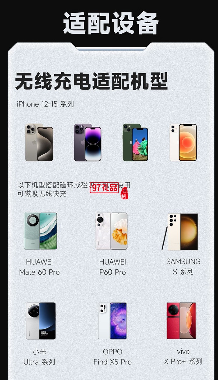 闪极-飓风磁吸移动电源10000mAh