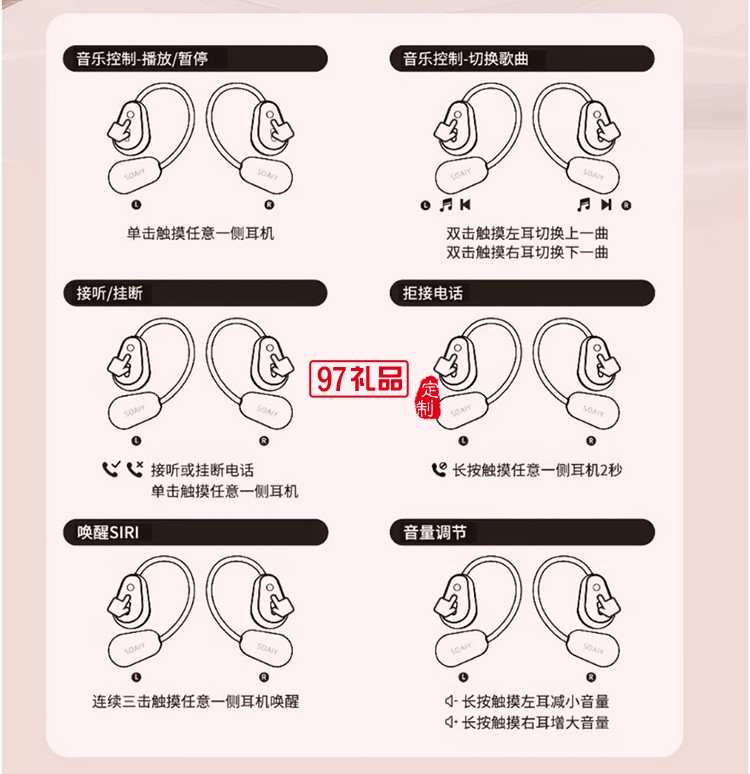 GD36 气传导蓝牙耳机