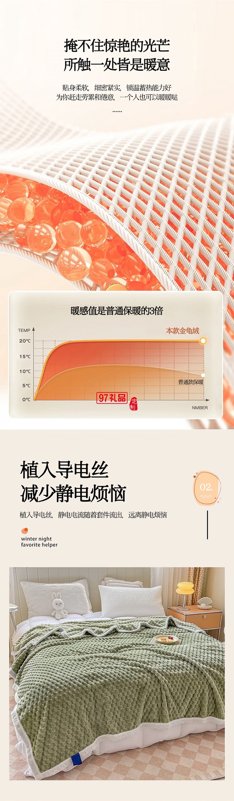 多功能休闲毯