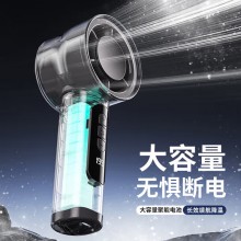 新款USB小风扇大风力高速小风扇冰敷静音学生宿舍迷你手持充电款便携 户