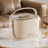 家用便捷式药箱家庭装全套急救箱大容量药品医疗箱分格手提医药箱