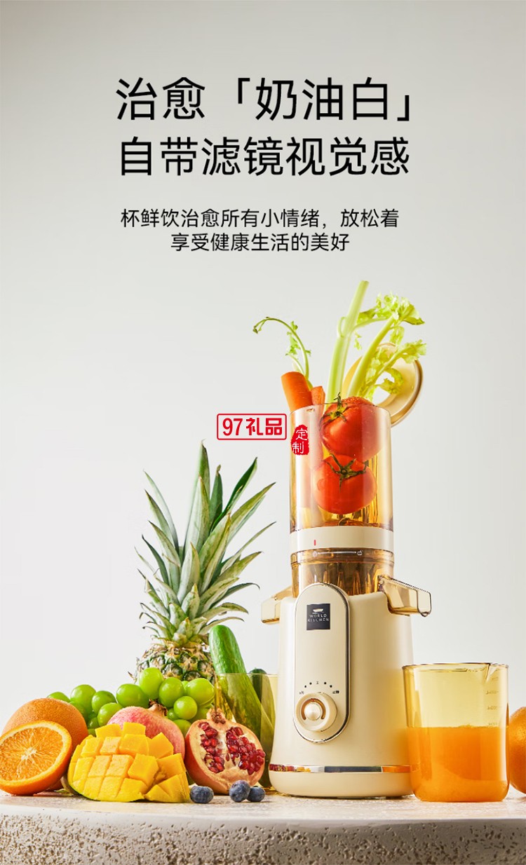 康宁原汁机榨汁机渣汁分离多功能家用鲜榨果汁机电动全自动冷压炸果汁果蔬机