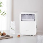 GLASSLOCK盖朗制冰机小型家用宿舍迷你mini全自动智能子弹冰块