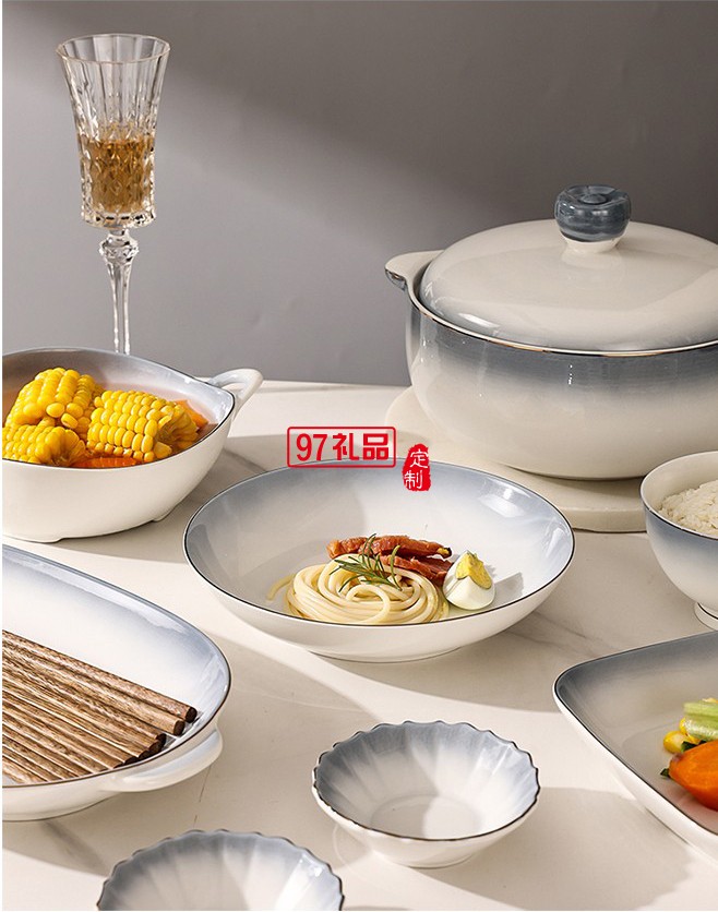豪爱佳永恒之蓝50件套 永恒之蓝50件套