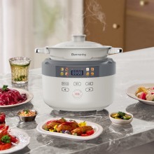 多功能料理锅BM-181家用大容量智能电炖锅电饭煲一体锅