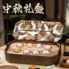瑞鹤八角提篮礼盒