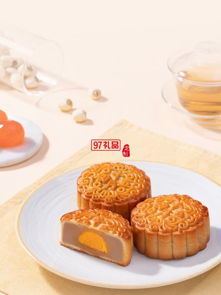 小金砖月饼礼盒