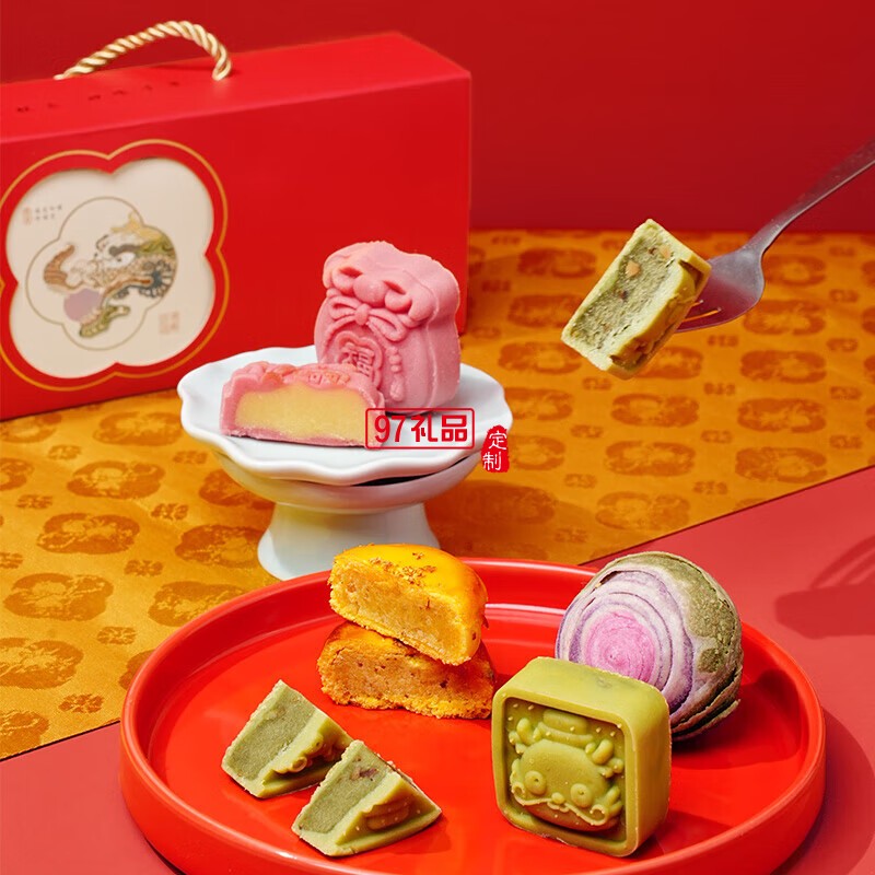 南宋胡记中式糕点心宝宝诞生零食定胜糕喜饼回礼结婚生日伴手礼盒