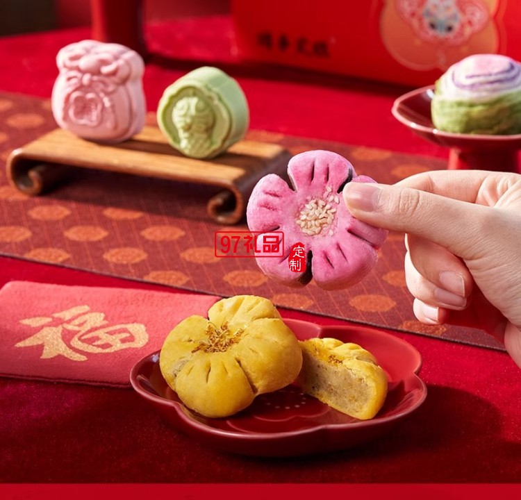 南宋胡记中式糕点心宝宝诞生零食定胜糕喜饼回礼结婚生日伴手礼盒