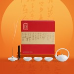 国潮品月福如东海香插礼装与时间同行做时间的朋友阖家欢乐