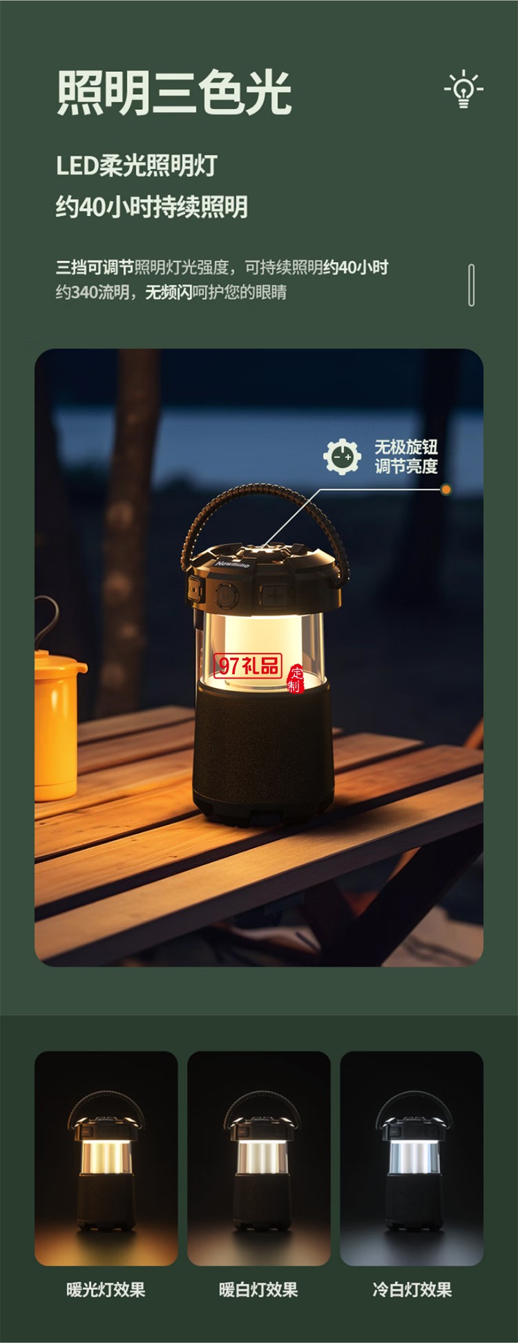无线蓝牙音箱户外露营便携音响电脑高音质重低音炮环绕露营小音响立体苹果华
