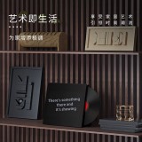 桌面歌词音箱悬浮字幕黑胶唱片蓝牙音响家用客厅卧室音响智能家居生日礼物 