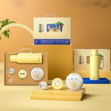 大团团传家壶望月兔香氛挂片茶叶套装